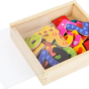 Números magnéticos multicoloridos