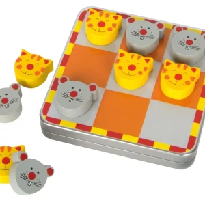Jogo do galo de viagem – Tic Tac Toe Cat and Mouse
