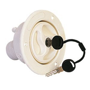 Tampão e bocal de entrada água 40mm branco