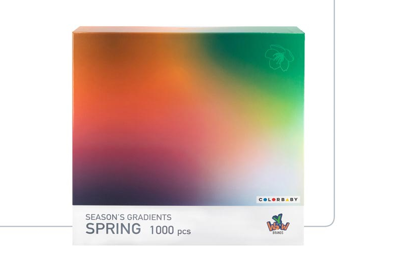 Puzzle Gradiente – Primavera 1000 peças