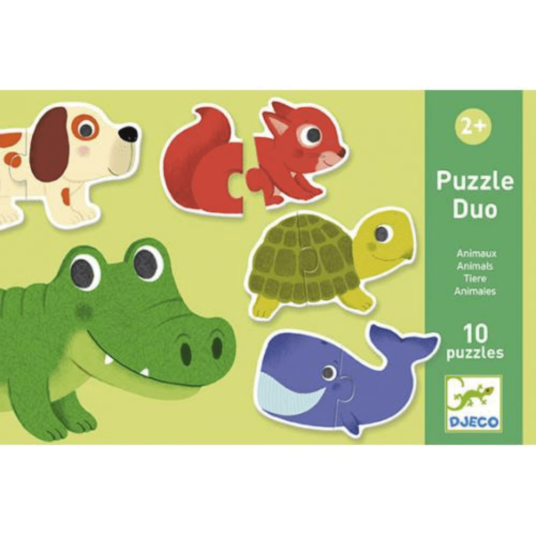 PUZZLE DUO – Animais – DJECO