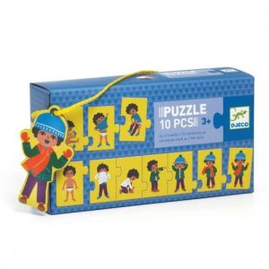 PUZZLE – Rotina de Vestir – DJECO