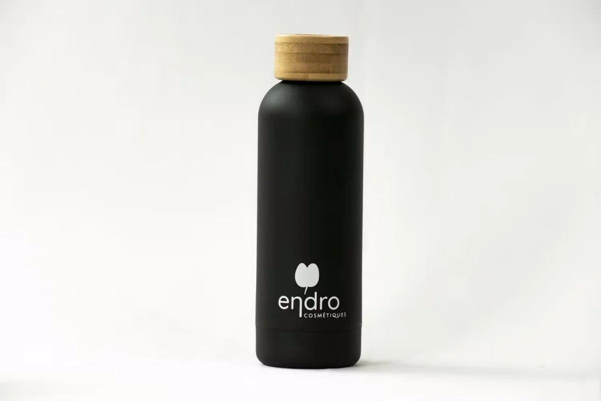 Garrafa térmica com tampa em bambu – Endro