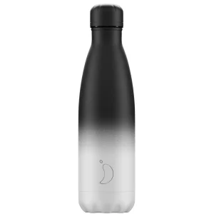 Garrafa Isotérmica Chilly’s Branco+Preto – Gradient Monochrome – 500ml
