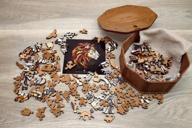 Puzzle de Madeira – Pantera - Image 3