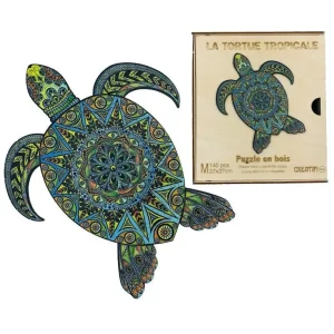 Puzzle de Madeira – Tartaruga Tropical