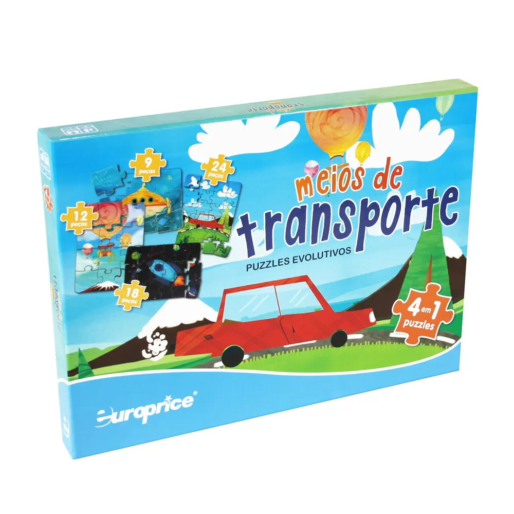 Puzzles Evolutivos – Os Transportes