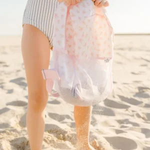 Mochila Praia Branco c/ Flores