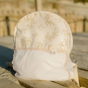 Mochila Praia Folhagens Creme