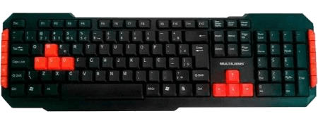 TECLADO USB MULTIMIDIA GAMER MULTILASER