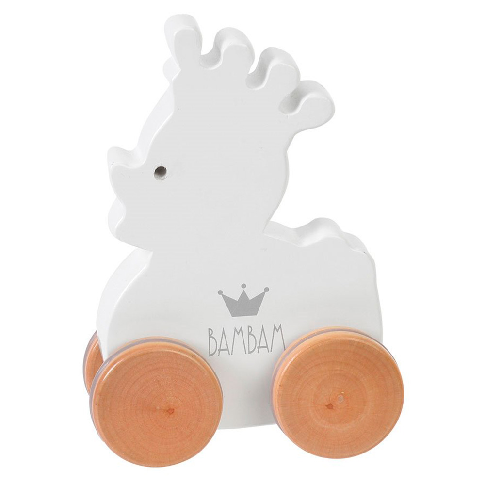BamBam Pato de Madeira com Rodas