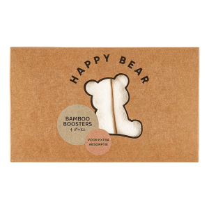 Absorventes de reforço em bambu – 4un. – HappyBear Diapers