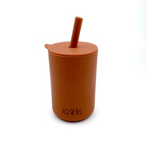 Ki&Vi My Cup & Straw – Copo com Palhinha em Silicone