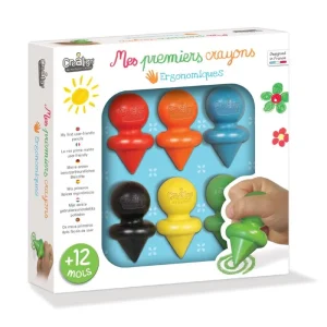 Os meus primeiros lápis de cera