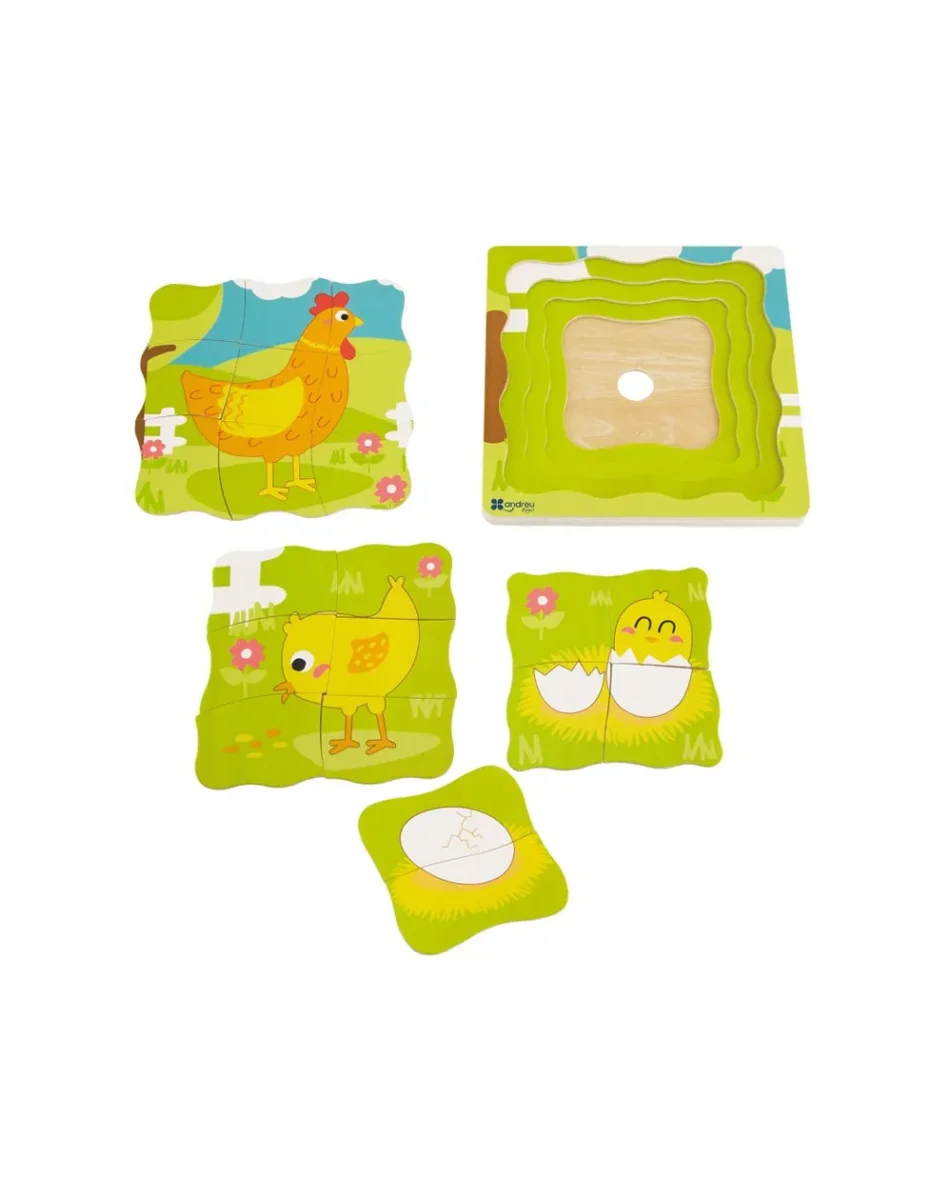 Puzzle Ovo Galinha